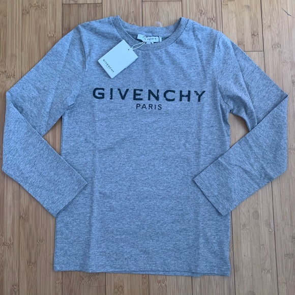 100% AUTHENTIC GIVENCHY Logo Long Sleeve Shirt - Picture 2 of 5